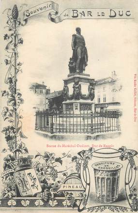 CPA FRANCE 55 "Bar Le Duc, Statue du Maréchal Oudinot, Duc de Reggio"