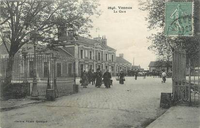 CPA FRANCE 56 "Vannes, La Gare"