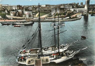 CPSM FRANCE 29 "Brest, Arsenal, Bateaux Ecole"