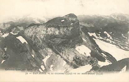   CPA FRANCE 65 "Gavarnie, le cylindre vu du Mont perdu" / MONTAGNE / Collection SPONT, N° 72