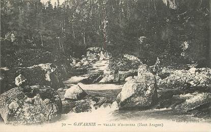   CPA FRANCE 65 "Gavarnie, vallée d'Ordessa" / MONTAGNE / Collection SPONT, N° 70