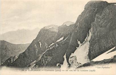   CPA FRANCE 65 "Gavarnie, l'Astazou vu du col de la Cascade" / MONTAGNE / Collection SPONT, N° 68
