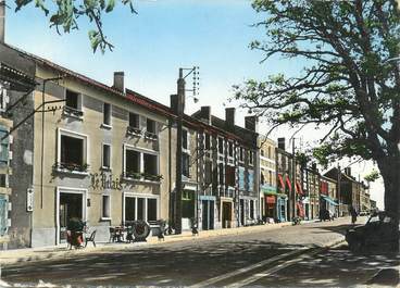 CPSM FRANCE 87 "Bussière Poitevine, La Rue Principale"