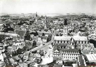 CPSM FRANCE 59 "Cambrai, Cathédrale Notre-Dame de Beffroi, Eglise St Géry, Hotel de Ville"