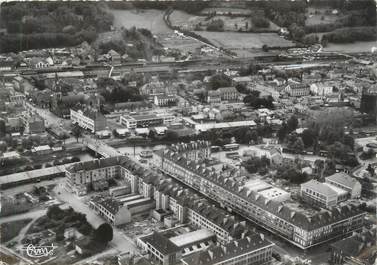 CPSM FRANCE 88 "St Dié, Rue Thiers, Pont sur la Meurthe"