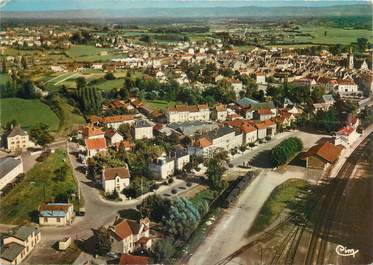 CPSM FRANCE 71 "Louhans, Quartier de la Gare"