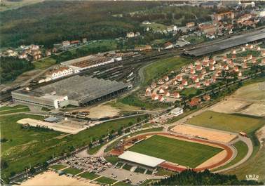 CPSM FRANCE 88 "Vittel, Usines, Stade Jean Bouloumie"