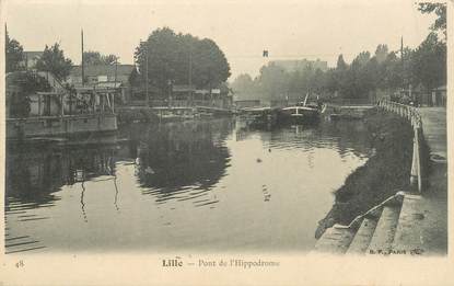 CPA FRANCE 59 "Lille, pont de l'Hippodrome"