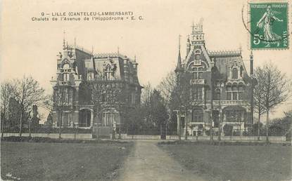 CPA FRANCE 59 "Lille, chalets de l'Avenue de l'Hippodrome"