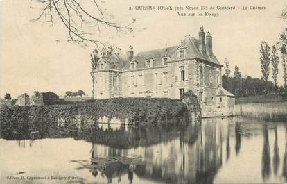 CPA FRANCE 60 "Quesmy, le chateau"