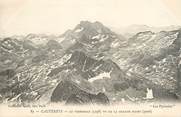 65 Haute PyrÉnÉe   CPA FRANCE 65 "Cauterets, le Vignemale vu de la Grande Fache" / MONTAGNE /  Collection Spont, N° 83