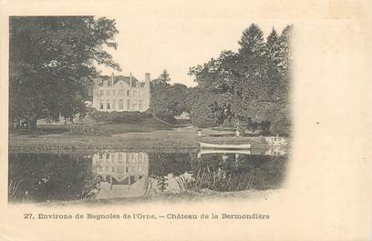 CPA FRANCE 61 "Chateau de la Bermondière"