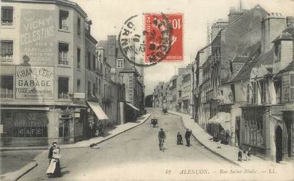 CPA FRANCE 61 "Alençon, rue Saint Blaise"