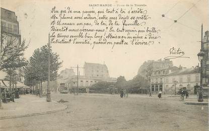 CPA FRANCE 94 "Saint Mandé, place de la Tourelle"