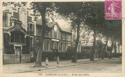 CPA FRANCE 93 "Livry Gargan, Ecole de filles"