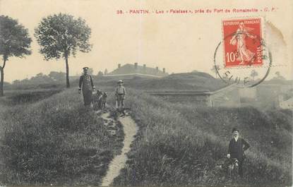 CPA FRANCE 93 "Les Lilas Pantin, les falaises"