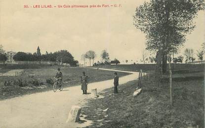 CPA FRANCE 93 "Les Lilas, près du Fort"