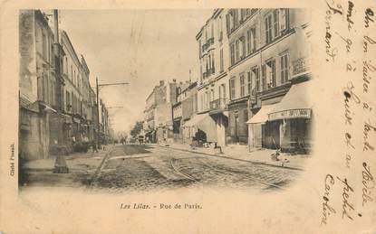 CPA FRANCE 93 "Les Lilas, rue de Paris"