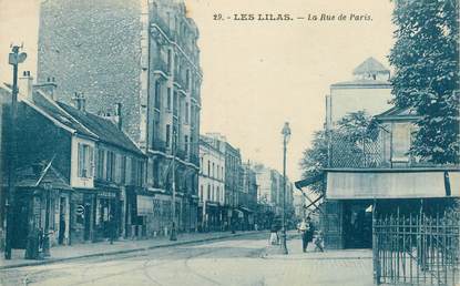 CPA FRANCE 93 "Les Lilas, rue de Paris"