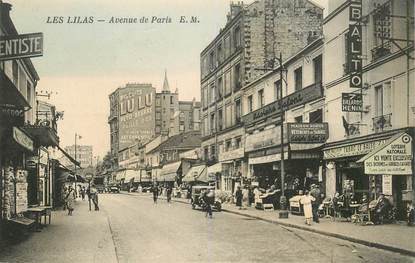 CPA FRANCE 93 "Les Lilas, avenue de Paris"