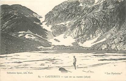   CPA FRANCE 65 "Cauterets, le lac e la Fache" / MONTAGNE /  Collection Spont, N° 85