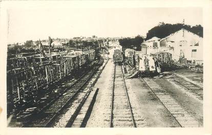 CARTE PHOTO FRANCE 88 "Neufchateau, bombardements 1944"