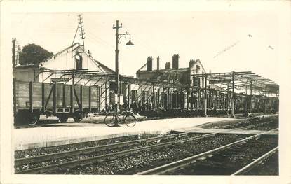 CARTE PHOTO FRANCE 88 "Neufchateau, bombardements 1944"