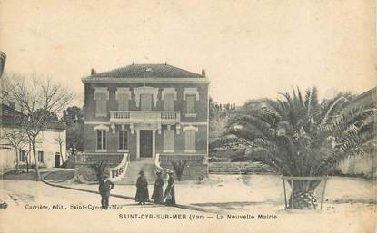 / CPA FRANCE 83 "Saint Cyr sur Mer, la nouvelle mairie"
