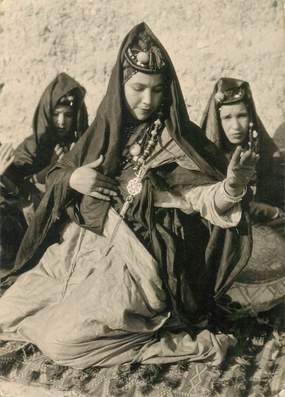 CPSM MAROC "Danseuses bleues de Goulimine" / N° 81 PHOTO EDITION BERTRAND ROUGET CASABLANCA