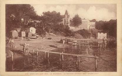 / CPA FRANCE 83 "Saint Cyr sur Mer, la madrague, le nouveau château des Baumelles"