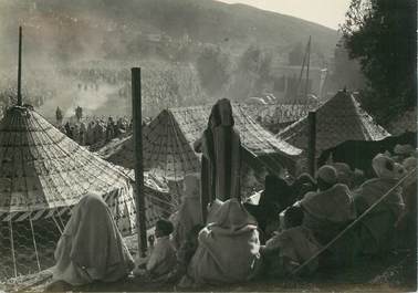 CPSM MAROC "Moulay Idriss Fantasia " / N° 56 PHOTO EDITION BERTRAND ROUGET CASABLANCA