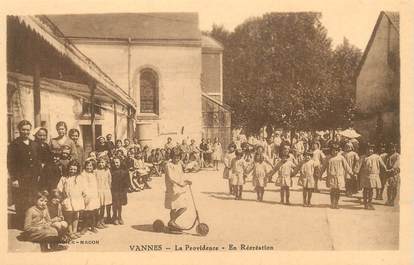 CPA FRANCE 56 "Vannes, La Providence, En récréation"