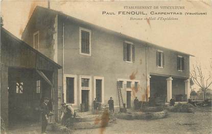 CPA FRANCE 84 "Carpentras, Etablissement de Viticulture, Paul Fenouil"