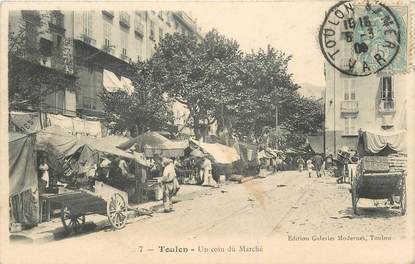 CPA FRANCE 83 "Toulon, un coin du Marché"