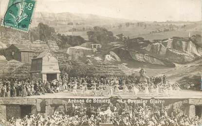 CPA FRANCE 34 "Béziers, les arènes" / THEATRE