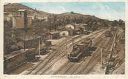 Algerie CPA ALGERIE "Ménerville, la gare" / TRAIN
