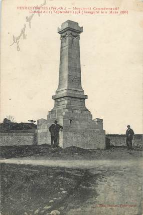 CPA FRANCE 66 "Peyrestortes, monument aux morts"