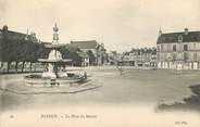 14 Calvado / CPA FRANCE 14 "Bayeux, la place du marché"