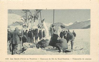 CPA SKI "Concours de ski du Mont Genèvre"