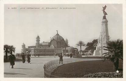 CPSM FRANCE 06 "Nice, la jetée et la promenade et le monument du centenaire"