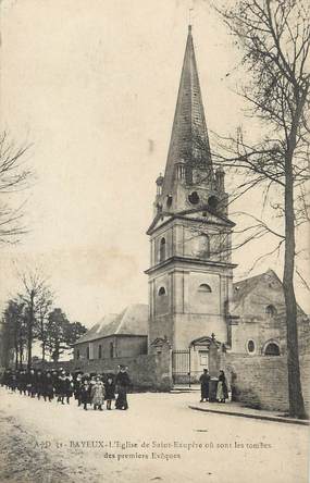 / CPA FRANCE 14 "Bayeux, l'église de Saint Exupère"