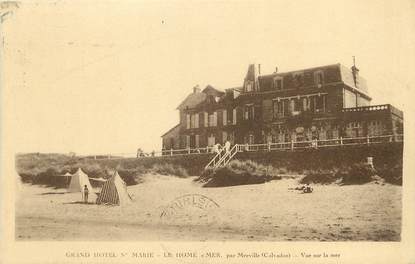 / CPA FRANCE 14 "Le Home sur Mer, Grand hotel Sainte Marie"