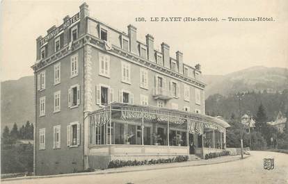 CPA FRANCE 74 "Le Fayet, Terminus Hotel"