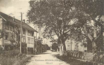 CPA FRANCE 74 "Env. d'Evian les Bains, Milly"