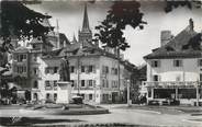 74 Haute Savoie CPSM FRANCE 74 "Thonon les Bains, la place du chateau"