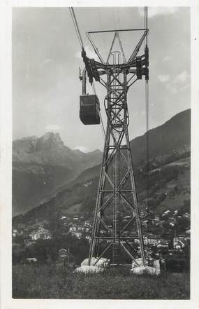 CPSM FRANCE 74 "Saint Gervais les Bains", le téléphérique du Bettex"