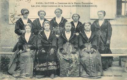   CPA FRANCE 73 "Savoie, Costumes de la Haute Tarentaise, Bourg Saint Maurice"