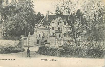 CPA FRANCE 70 "Autet, le chateau"