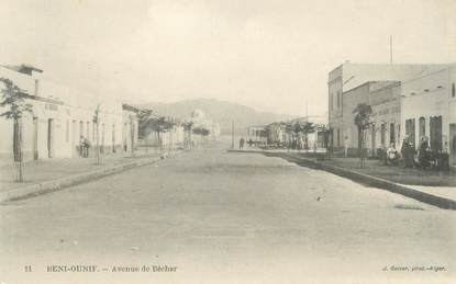 CPA ALGERIE "Beni Ounif, avenue de Béchar" / GEISER