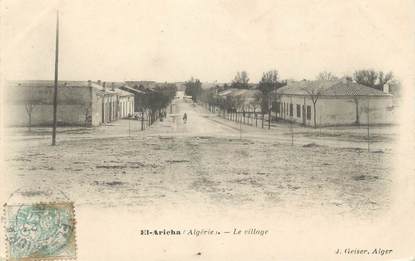 CPA ALGERIE "El Aricha, le village" / GEISER